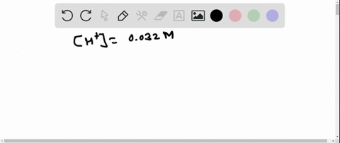 the-hydronium-ion-concentration-of-a-cyanoacetic-acid-solution-is-0032-mathrmm-calculate-its-poh