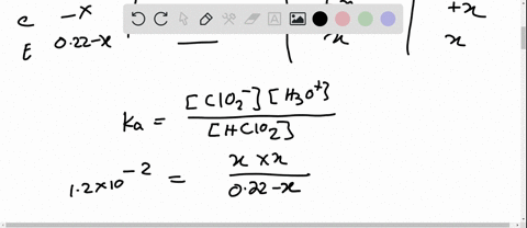 calculate-the-percent-dissociation-for-a-022-m-solution-of-chlorous-acid-leftmathrmhclo_2-k_mathrm-2