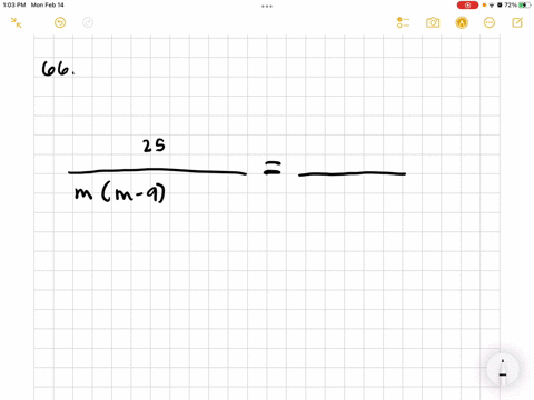 frac25m2-9-mfracmm-9m8