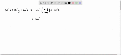 if-x-yy-zz-x1-then-find-the-value-of-tan-1-xtan-1-ytan-1-z