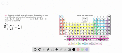 using-the-periodic-table-only-arrange-the-members-of-each-of-the-following-sets-in-order-of-increasi