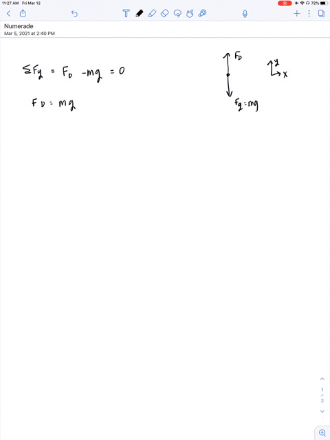 a-22-cm-diameter-bowling-ball-has-a-terminal-speed-of-77-ms-what-is-the-balls-mass