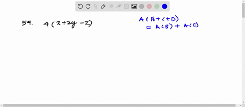 use-the-distributive-property-to-clear-parentheses-see-examples-5-6-4x2-y-z