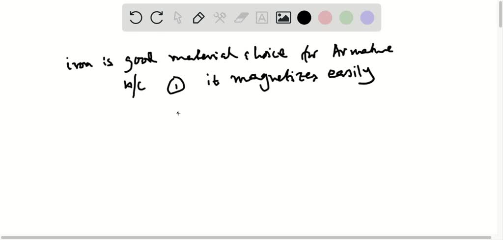 solved-why-is-iron-used-in-an-armature