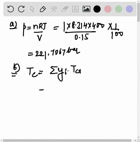 a-closed-system-consists-of-an-ideal-gas-with-constant-specific-heat-ratio-k-a-the-gas-undergoes-a-p
