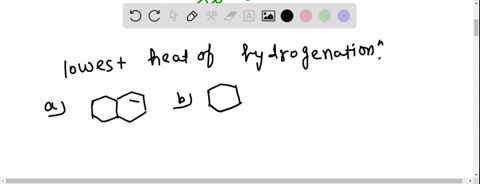 which-of-the-following-has-the-lowest-heat-of-hydrogenation