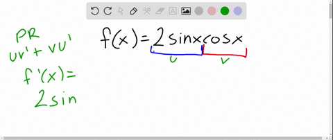 find-the-derivative-of-each-function-fx2-sin-x-cos-x