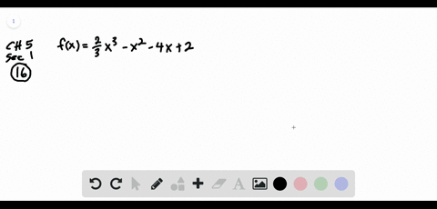 for-each-function-find-a-the-critical-numbers-b-the-open-intervals-where-the-function-is-increasin-4