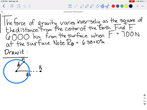 the-force-of-gravity-on-an-object-which-we-experience-as-the-objects-weight-varies-inversely-as-the-