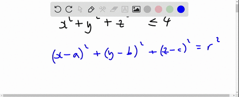 describe-in-words-the-region-of-mathbbr3-represented-by-the-equations-or-inequalities-x2y2z2-leqslan