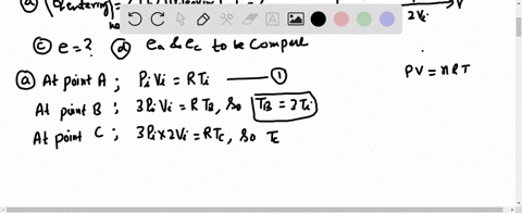 a-100-mol-sample-of-a-monatomic-ideal-gas-is-taken-through-the-cycle-shown-in-figure-mathrmp-2255-at