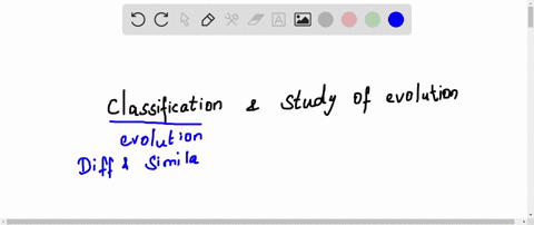 how-are-the-areas-of-study-evolution-and-classification-interlinked
