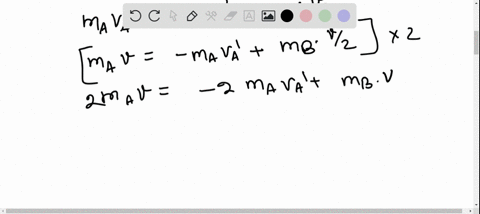 object-b-is-at-rest-when-object-a-collides-with-it-the-collision-is-one-dimensional-and-elastic-afte