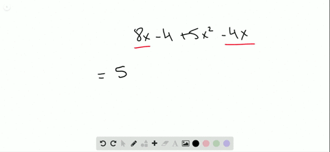 identify-the-like-terms-in-the-expression-8-x-45-x2-4-x