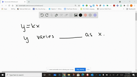 if-k-is-a-nonzero-constant-real-number-then-the-statement-yk-x-implies-that-y-varies-___________-as-