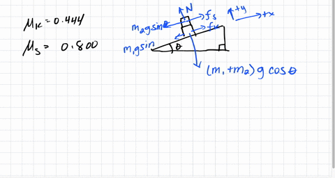 you-are-lowering-two-boxes-one-on-top-of-the-other-down-a-ramp-by-pulling-on-a-rope-parallel-to-the