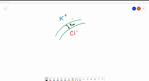 a-mathrmk-ion-and-a-mathrmcl-ion-are-directly-across-from-each-other-on-opposite-sides-of-a-membra-2