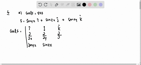 1-8-find-a-the-curl-and-b-the-divergence-of-the-vector-field-mathbffx-y-zsin-y-z-mathbfisin-z-x-math