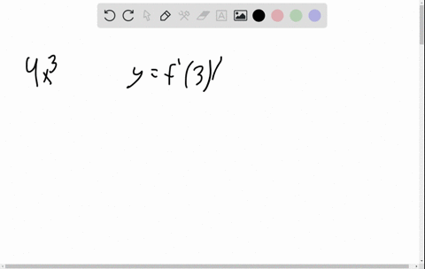 find-an-equation-of-the-tangent-line-to-the-graph-of-yfprimex-at-x3-where-fxx4