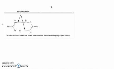 SOLVED:Draw a structural formula for the dimer formed when two ...