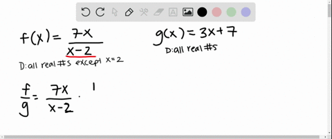 for-each-pair-of-functions-f-and-g-determine-the-domain-of-f-g-beginaligned-fxfrac7-xx-2-gx3-x7-enda
