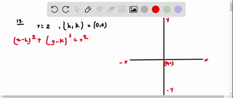 in-problems-13-22-write-the-standard-form-of-the-equation-and-the-general-form-equation-of-each-circ