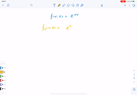 find-all-first-partial-derivatives-of-each-function-fu-veu-v