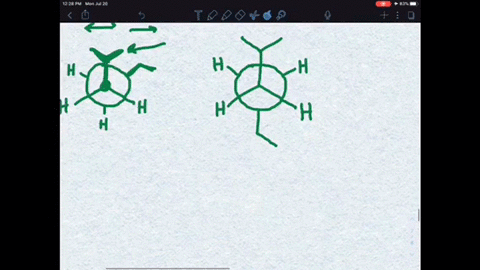 SOLVED For Rotation About The C 3 C 4 Bond Of 2 methylhexane Do The SOLVED For Rotation About The C 3 C 4 Bond Of 2 methylhexane Do The