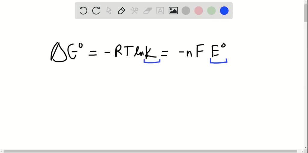 SOLVED:Describe two ways that you could determine ΔG^∘ of a reaction.