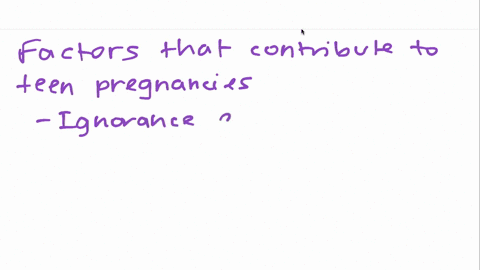 factors-contributing-to-teen-pregnancies-include-ignorance-about-reproduction-and-contraception-guil