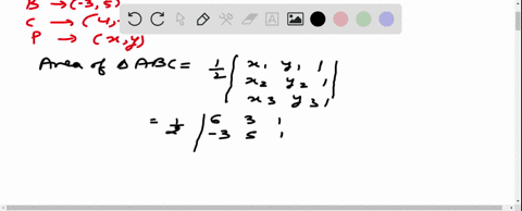 the-coordinates-of-a-b-c-are-63-354-2-respectively-and-p-is-any-point-x-y-show-that-the-ratio-of-the