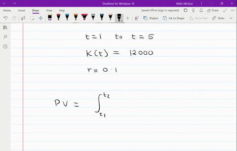 find-the-present-value-of-a-continuous-stream-of-income-over-the-time-from-t1-to-t5-years-when-the-i