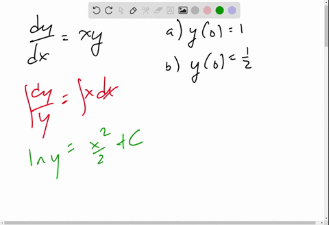 in-each-part-find-the-solution-of-the-differential-equation-fracd-yd-xx-y-that-satisfies-the-initial