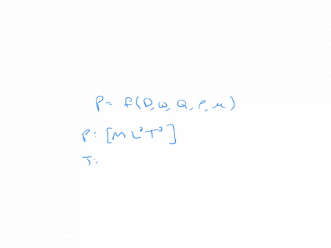 the-power-p-of-a-blower-depends-upon-the-impeller-diameter-d-its-angular-velocity-omega-the-discharg
