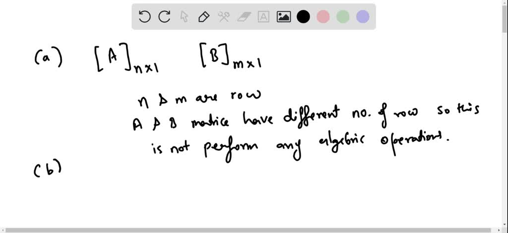 SOLVED Can you add a row vectors whose numbers of components