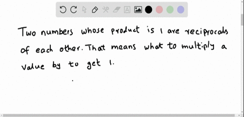 define-the-key-term-reciprocal