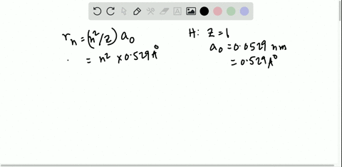 a-use-equation-435-to-calculate-the-radii-of-the-first-second-and-third-bohr-orbits-of-hydrogen-b-fi