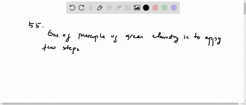 one-of-the-principles-of-green-chemistry-is-that-it-is-better-to-use-as-few-steps-as-possible-in-mak