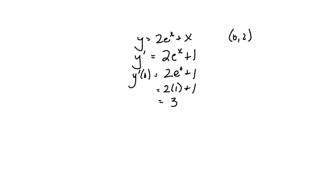 SOLVED:Find an equation of the tangent line to the curve at the given ...