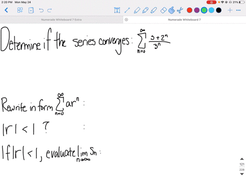 determine-whether-the-series-converges-or-diverges-if-it-converges-find-its-sum-sum_n0infty-frac32-2