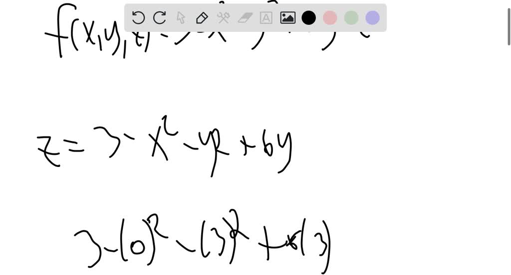 SOLVED:Find the point on the surface where the tangent plane is ...