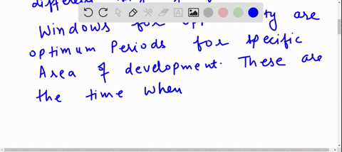what-do-we-call-an-optimal-window-of-opportunity-for-proper-development-a-attachment-b-the-critical-