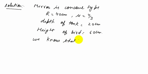 a-concave-mirror-with-its-optic-axis-vertical-and-mirror-facing-upward-is-placed-at-the-bottom-of-th