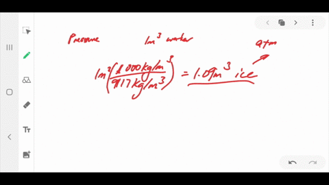 the-density-of-water-at-0circ-mathrmc-is-very-nearly-1000-mathrmkg-mathrmm3-it-is-actually-99984-mat