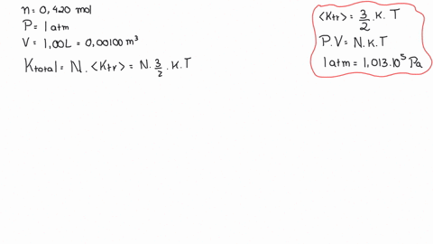 what-is-the-total-translational-kinetic-energy-of-the-gas-molecules-of-0420-mol-of-air-at-atmospheri