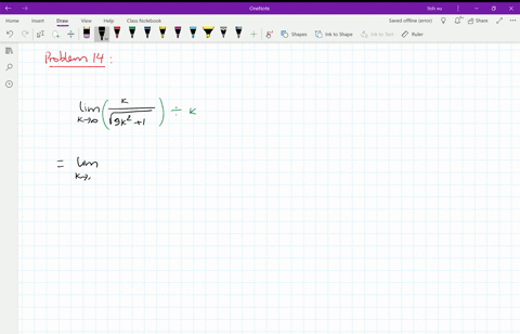 find-the-limit-of-the-following-sequences-or-determine-that-the-limit-does-not-exist-leftfracksqrt9-