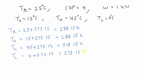 a-heat-pump-with-mathrmcop4-uses-1-mathrmkw-of-power-input-to-heat-a-25circ-mathrmc-room-drawing-ene
