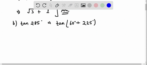 find-the-exact-values-a-tan-60circtan-225circ-b-lefttan-285circ-text-use-285circ60circ225circright