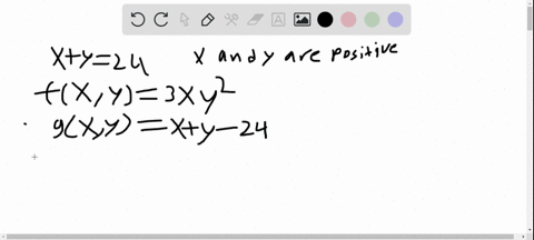 find-positive-numbers-x-and-y-such-that-xy24-and-3x-y2-is-maximized