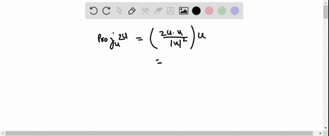 a-compute-proja-2-mathbfu-b-what-is-proju-c-mathbfu-for-any-c0
